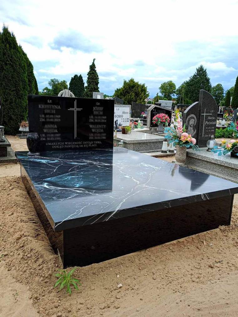 Nagrobek kompozytowy podwójny — zdjęcie 9